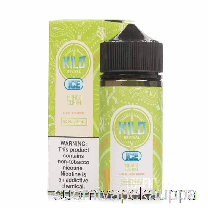 Vape Box Jää Mango Guava - Kilo Revival - 100ml 0mg